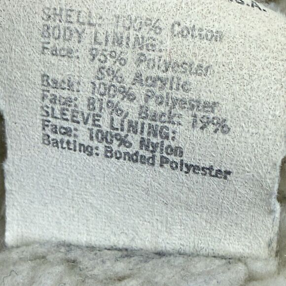 Vintage 80s Levis Sherpa Lined Denim Trucker Jacket Men 40R USA Jean Patches - Picture 15 of 16